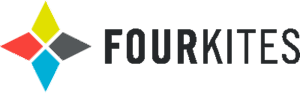 Fourkites logo dark