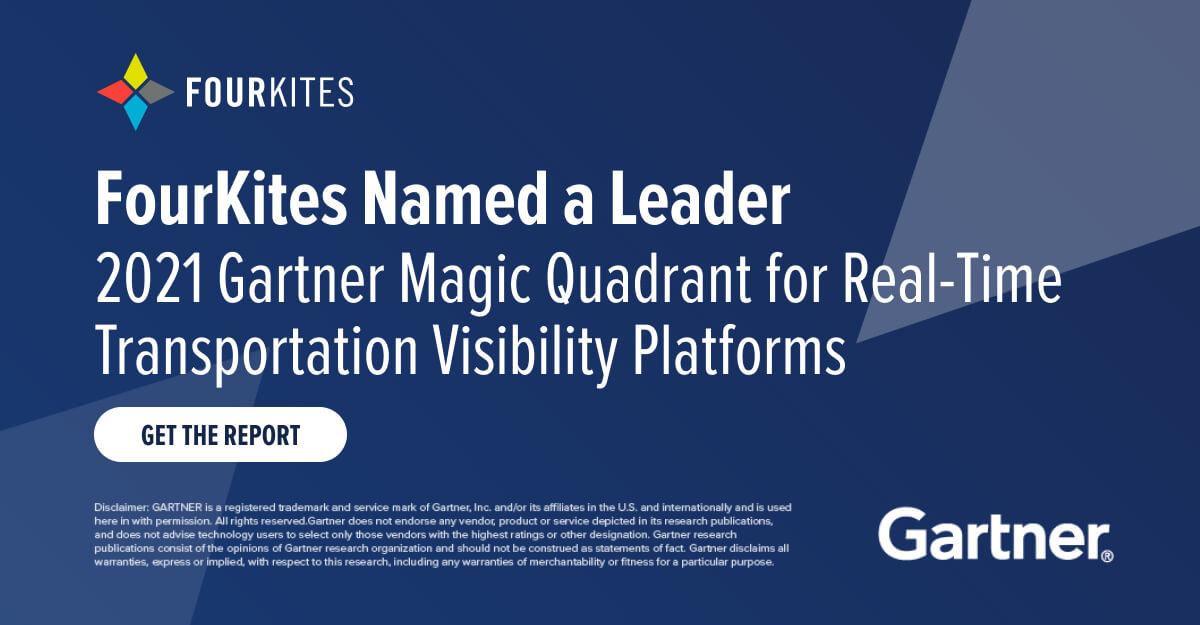 2021 Gartner Magic Quadrant for RealTime Transportation Visibility
