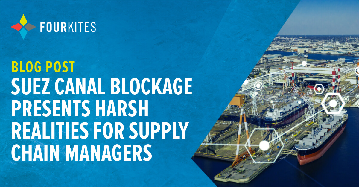 Suez Canal Blockage Presents Harsh Realities for Supply Chain Managers