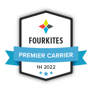 1H 2022 FourKites Premier Carrier Badge